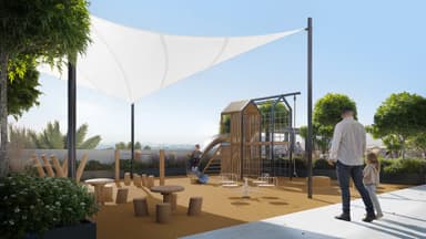 Outdoor Kids Play Area